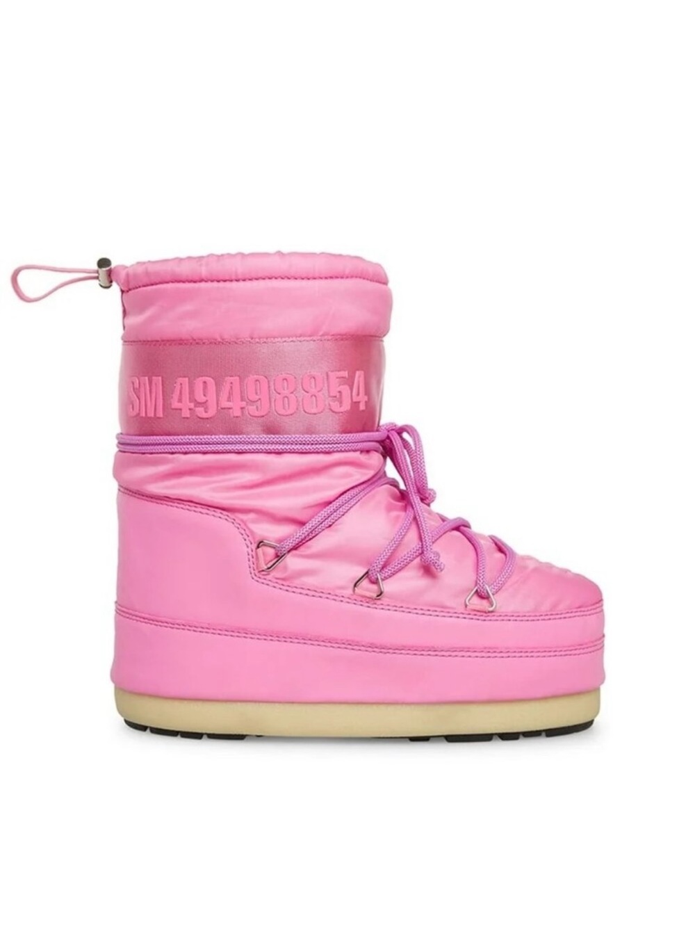Steve Madden Pink Mav Moon Boots NIB size 9/10